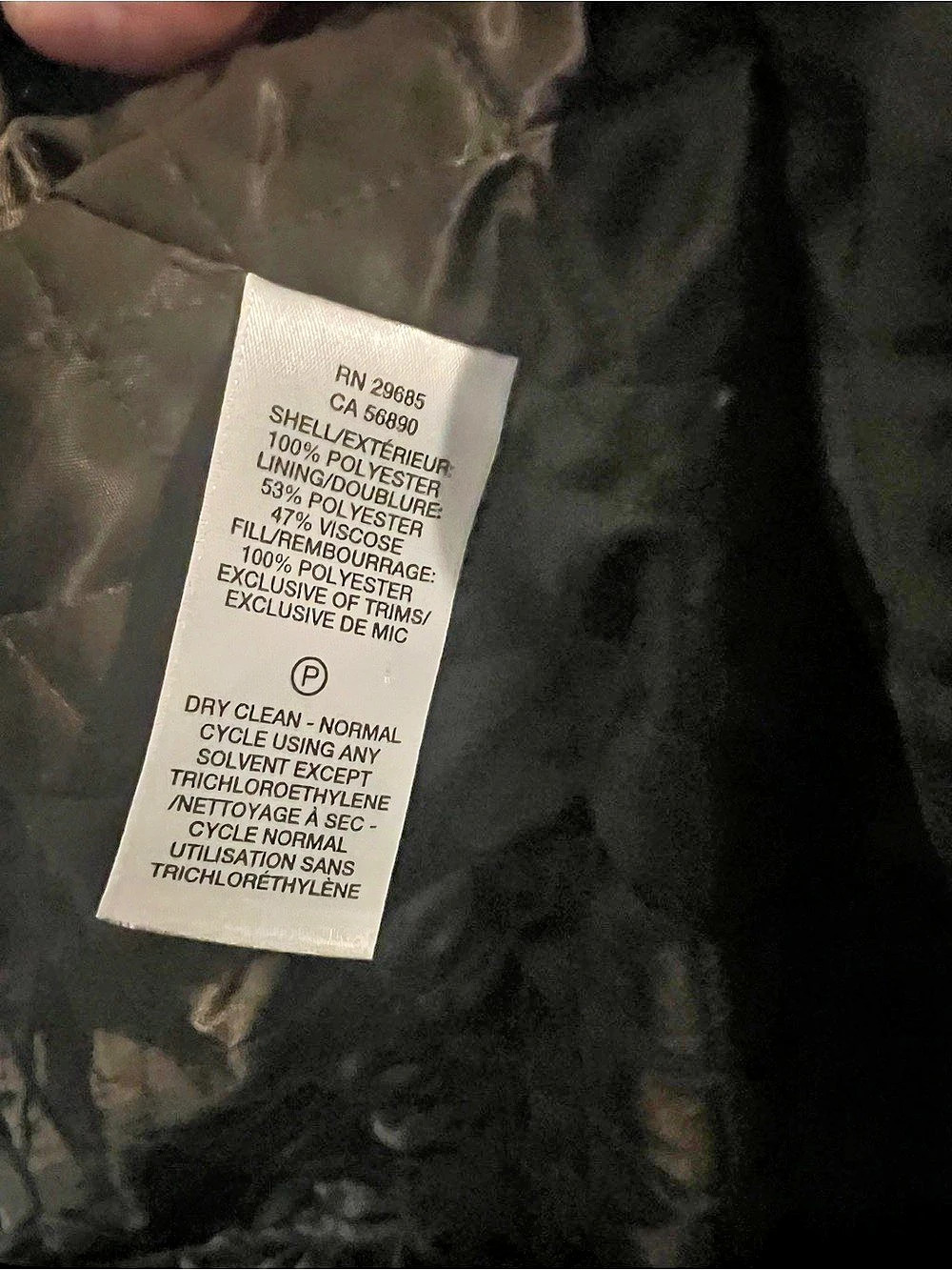 Pendleton Hooded Utility Anorak Coat Olive Green Women’s XL - Picture 6 of 10
